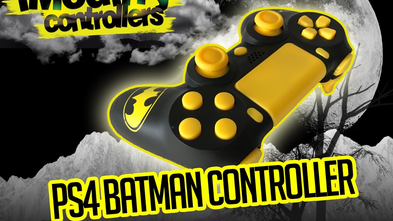 PS4 Batman Controller by iModiffy - YouTube