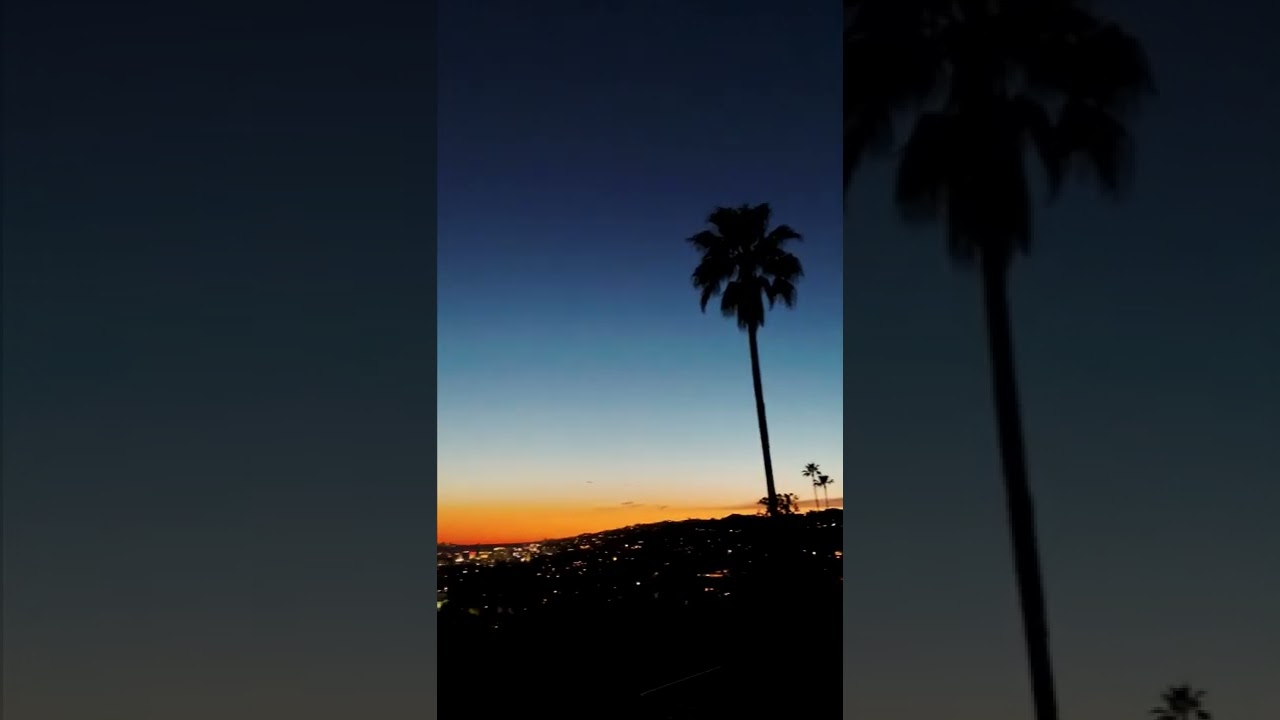 Evening location scout in Hollywood