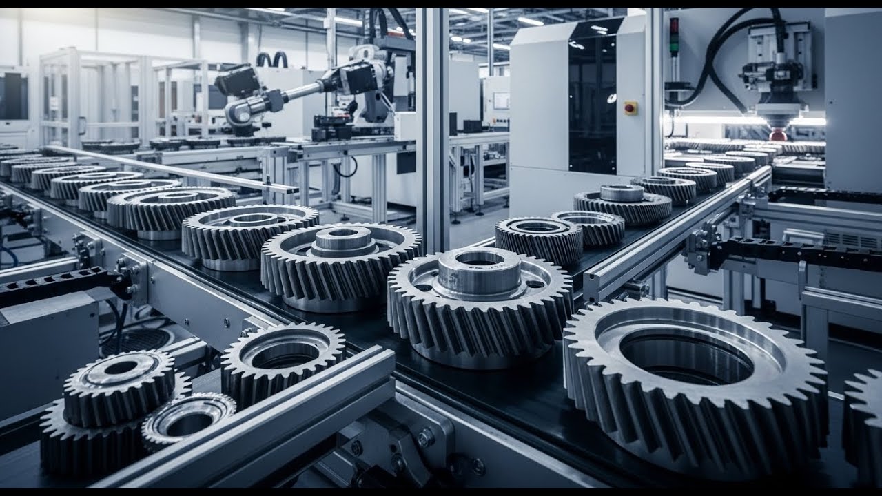 How Massive Industrial Gears Are Made | Full Factory Process - YouTube
