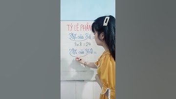 cách tính tỷ lệ phần trăm siêu dễ