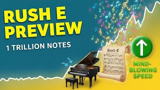 This Rush e has 1 TRILLION NOTES