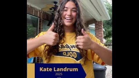 Kate Landrum #7 Player Spotlight