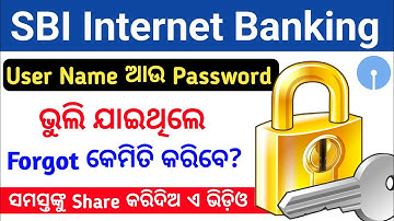 SBI Net Banking Password Reset कैसे करें?Full Guide in Odia | Net Banking ✅