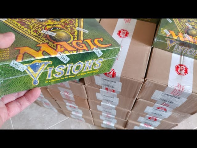 Visions Booster Box Opening = Sometimes you just have to go back in time Visions Booster Box Opening = Sometimes you just have to go back in time