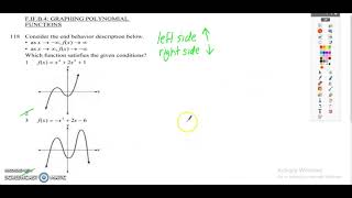 End Behavior of Polynomial Functions, JMAP Review Book #118