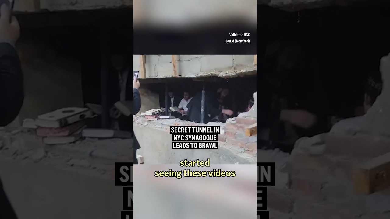 What we know about the secret tunnel inside a New York synagogue