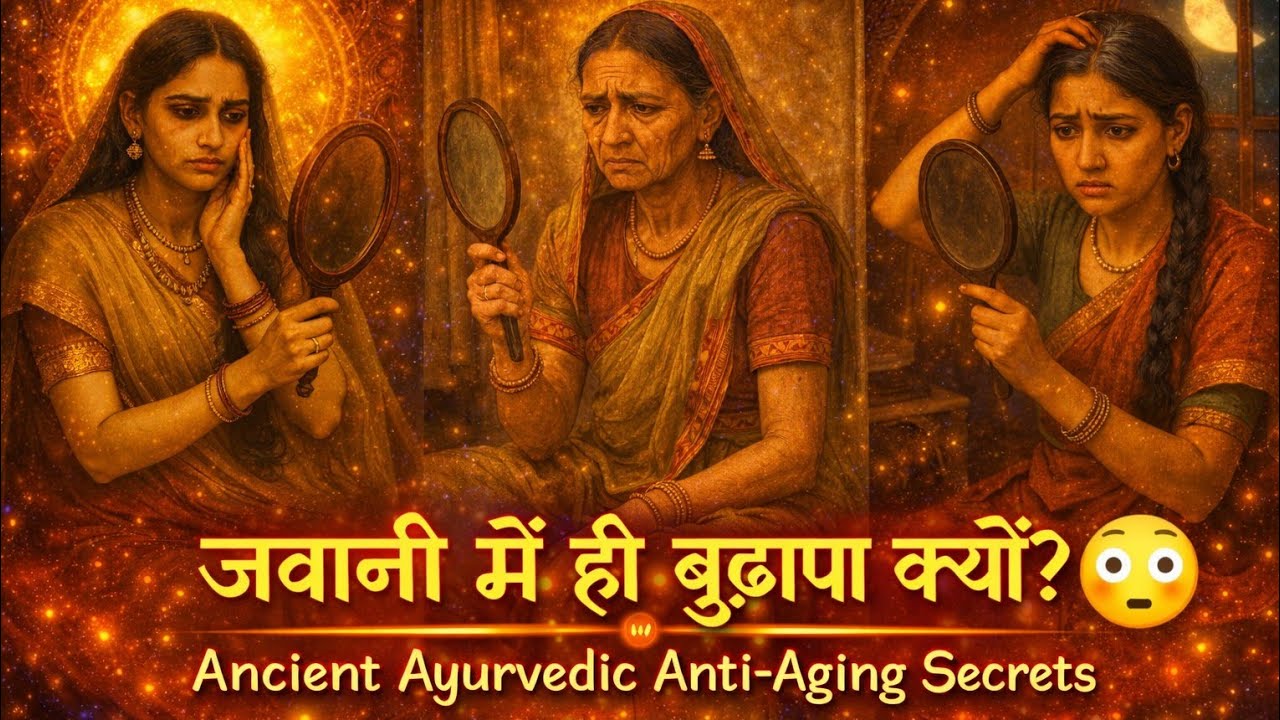 Ancient Ayurvedic Anti-Aging Secrets | 25 की उम्र में सफ़ेद बाल और Dull Skin?
