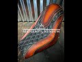 Alchemy Kustom   Leather Motorcycle Seat Upholstery