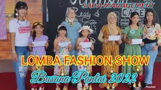 Lomba Fashion Show Baju Pantai