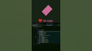 Heart ❤ in css 🔥🔥