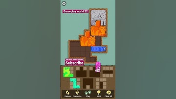 Puzzle cats level 21 #gameplay #walkthrough #shorts