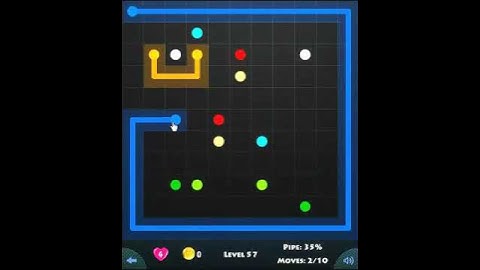 flow game facebook - jumbo pack level 57 Connect the dots