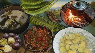 SUNDA LIWET, BURNED SALT, YOUNG JENGKOL, PETE, SAMBEL, THE DELICIOUSNESS OF WALKING IN THE FIELD
