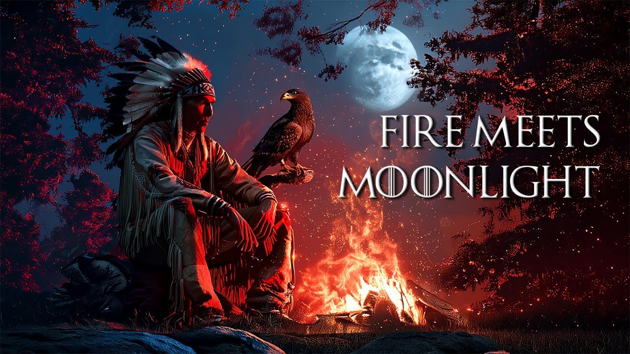 Fire Meets Moonlight | Healing Native American Flute for Deep Calm Inner Peace