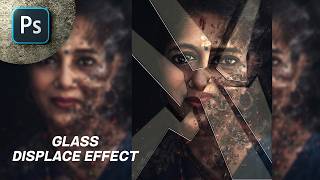 Glass Displace Effect - Adobe Photoshop Tutorial