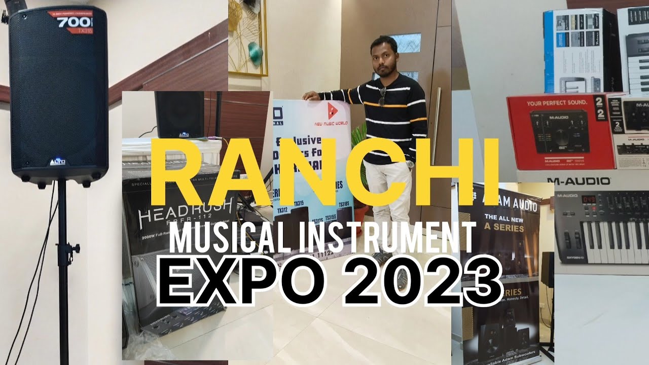 INTERNATIONAL MUSICAL INSTRUMENTS IN RANCHI EXPO 2023 HOTEL GREEN