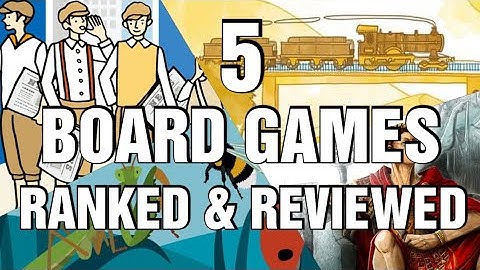 Nova Roma, Newsboys, Railroad Ink, Bugs Buddy, 111 Ants - Ranked & Reviewed 