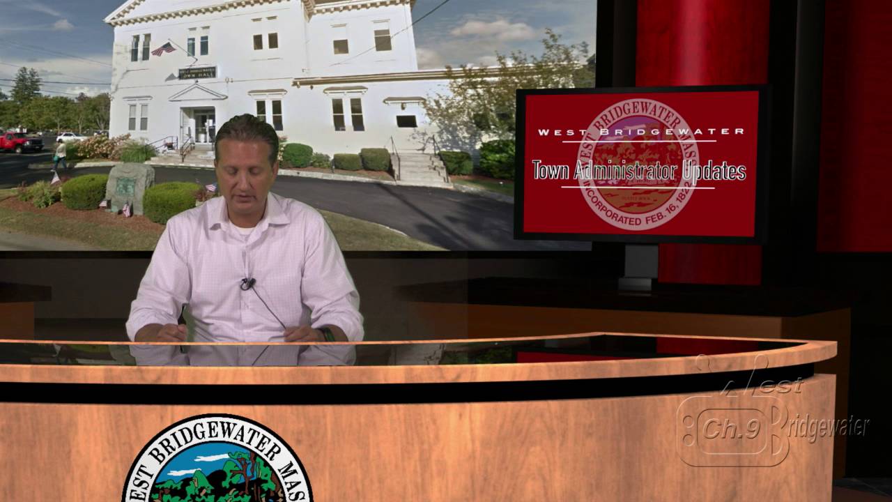 West Bridgewater Town Admin Updates August 17th Selectmen YouTube