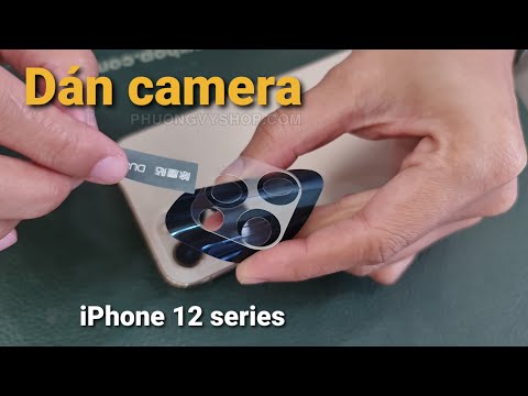 Video Dán camera cho iPhone 12 Pro | Bảo vệ nhưng không làm... - youtube