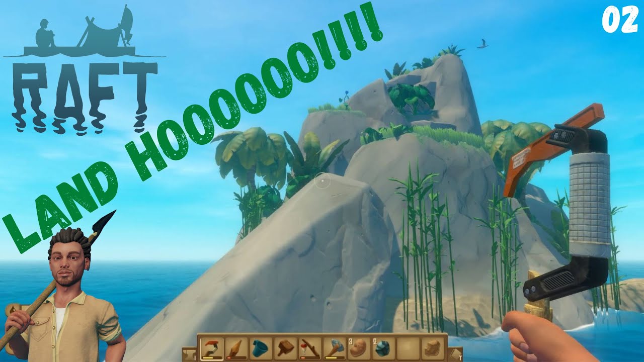 Let's Play RAFT Survival! Dropping Anchor And Exploring Our Very