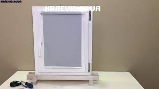 Простая Установка Рулонных Штор Открытого Типа На Створку Окна