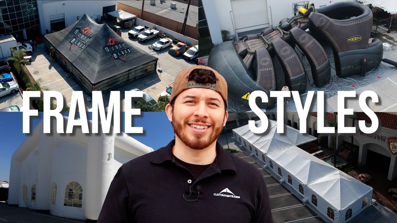 Custom Tents: Frame Styles