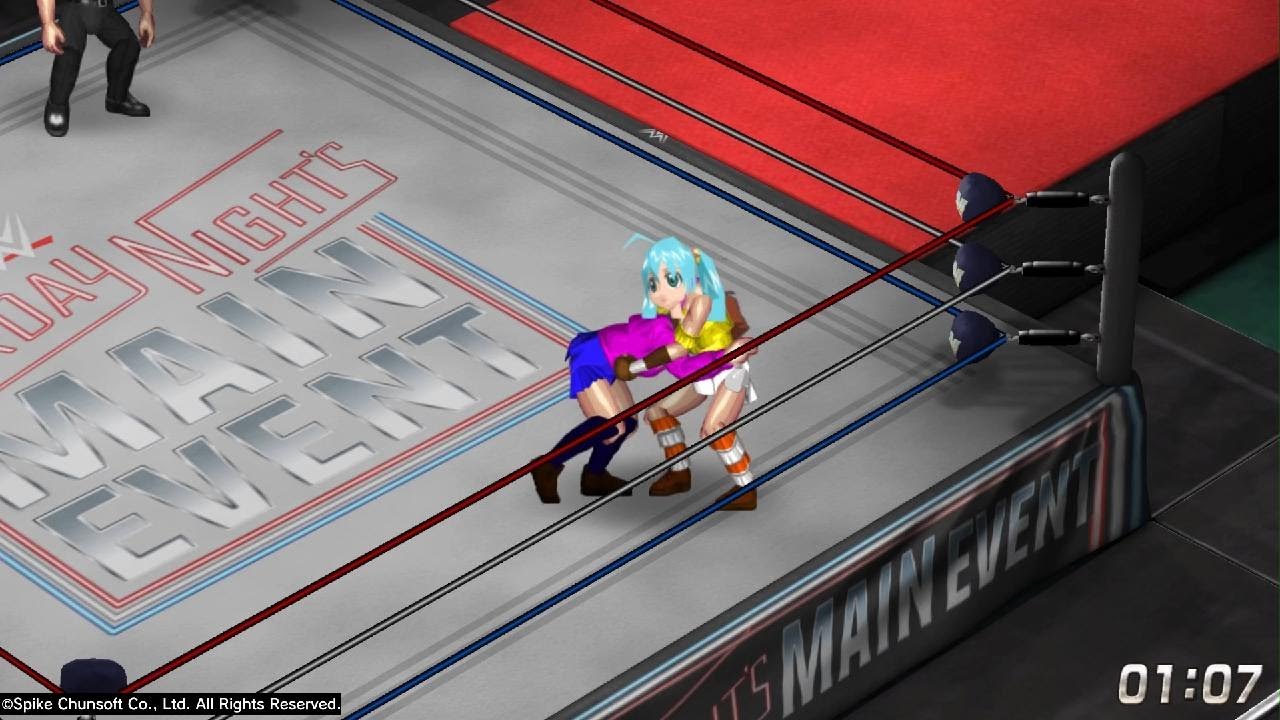 FIRE PRO WRESTLING WORLD: Runo vs. Téa