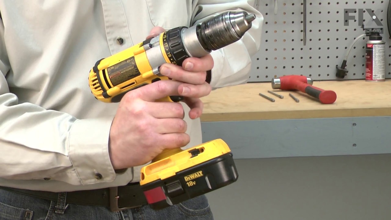 DeWALT Hammerdrill Repair How to Replace the Switch YouTube
