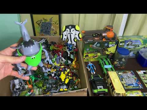 O MAIOR UNBOXING DE BEN 10 DO MUNDO + 50 KG + 200 figuras
