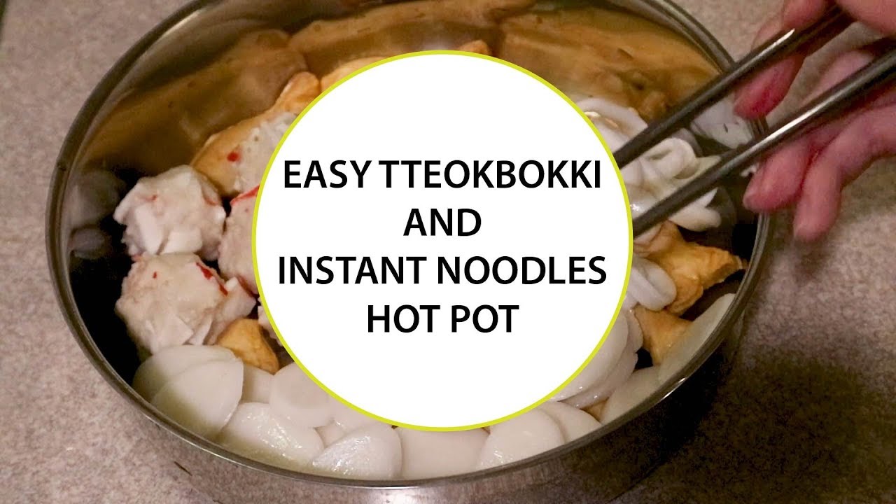 EASY TTEOKBOKKI HOT POT YouTube