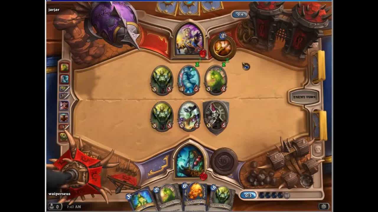 Hearthstone plays shaman vs priest plays (WIN) YouTube