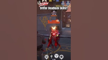 Deadlock Drifter Abilities! 👀 New Hero (Ultimate Gameplay Clip Highlight Tip Guide Build) #deadlock