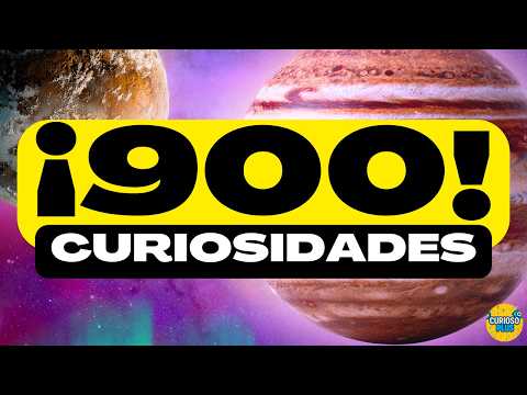 900 DATOS IMPRESIONANTES y COSAS QUE NO SABÍAS⏰😲