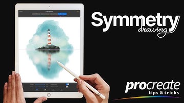 Procreate. Tips & Tricks. Symmetry drawing TEASER