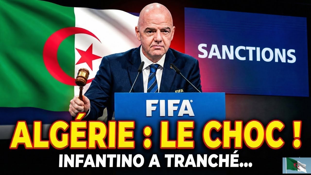 Scandale en Coupe d’Afrique : INFANTINO fâché, arbitre suspendu à vie !