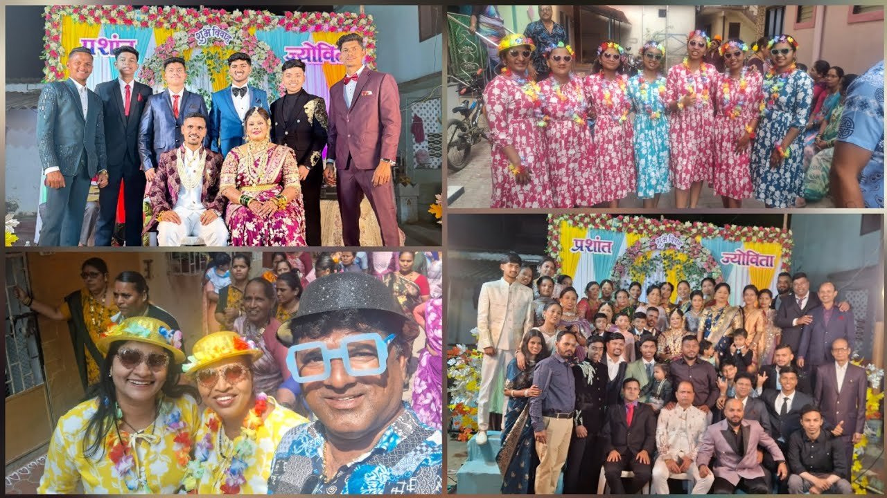 Prashant cha lagna Ani mamus anayla keli khup majja 🥳🎊💕 