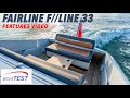 Fairline F//Line 33 (2021) - Features Video by BoatTEST.com