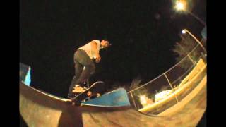 Backflip 50-50 skateboard line barnacles