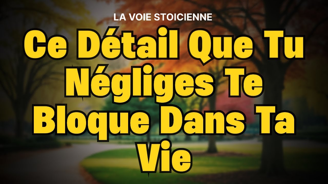 Tes habitudes d’aujourd’hui décident de ton futur