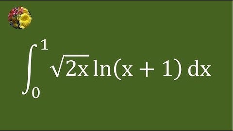 Evaluating the definite integral using standard techniques