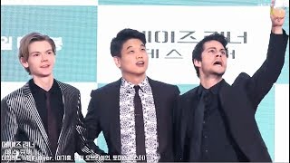 Maze Runner Cast Funny Moments Death Cure