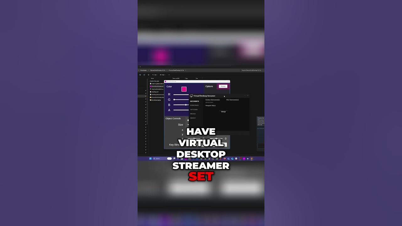 How to set up virtual desktop streamer for pc and oculus quest youtube