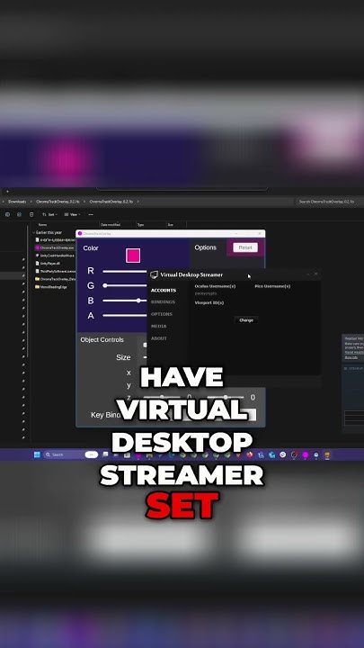 How to set up virtual desktop streamer for pc and oculus quest youtube