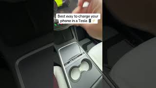 Best way to charge phone in a Tesla