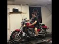 Honda magna 750 all stock dyno test blackwidow powersports