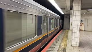 JR東西線207系T22＋S64快速同志社前行き発車シーン@御幣島
