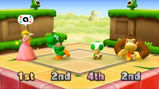 Mario Party Star Rush Toad Scramble Peach Gameplay