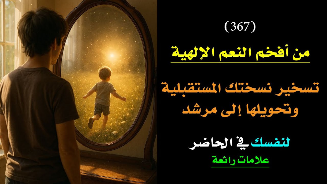 من أفخم النعم الإلهية التي ستتمنى أن تزداد: تسخير نسختك المستقبلية لترشدك في الحاضر🗝️ 👑 | درس 367