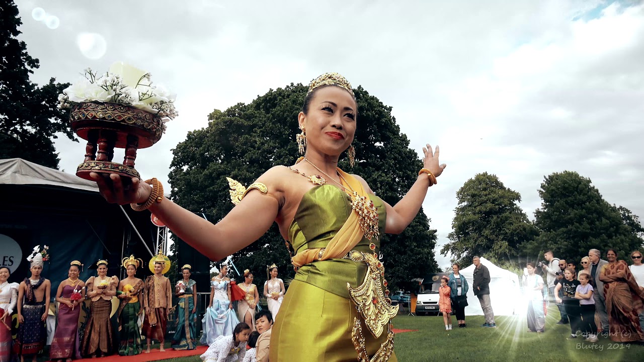 Thai Fashion Show แฟชั่นโชว์ at the Reading Thai Festival, UK, 2019 [NCS Version]
