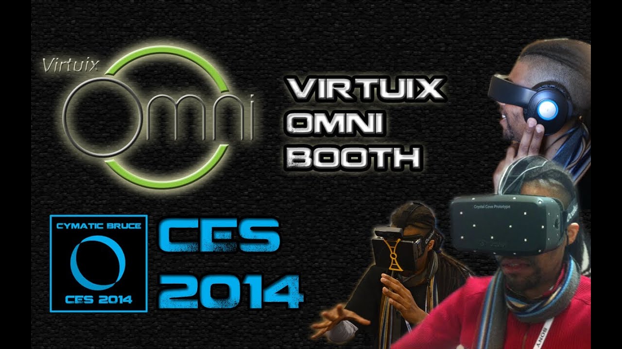 CES 2014 Cymatic Bruce at the Virtuix Omni Booth